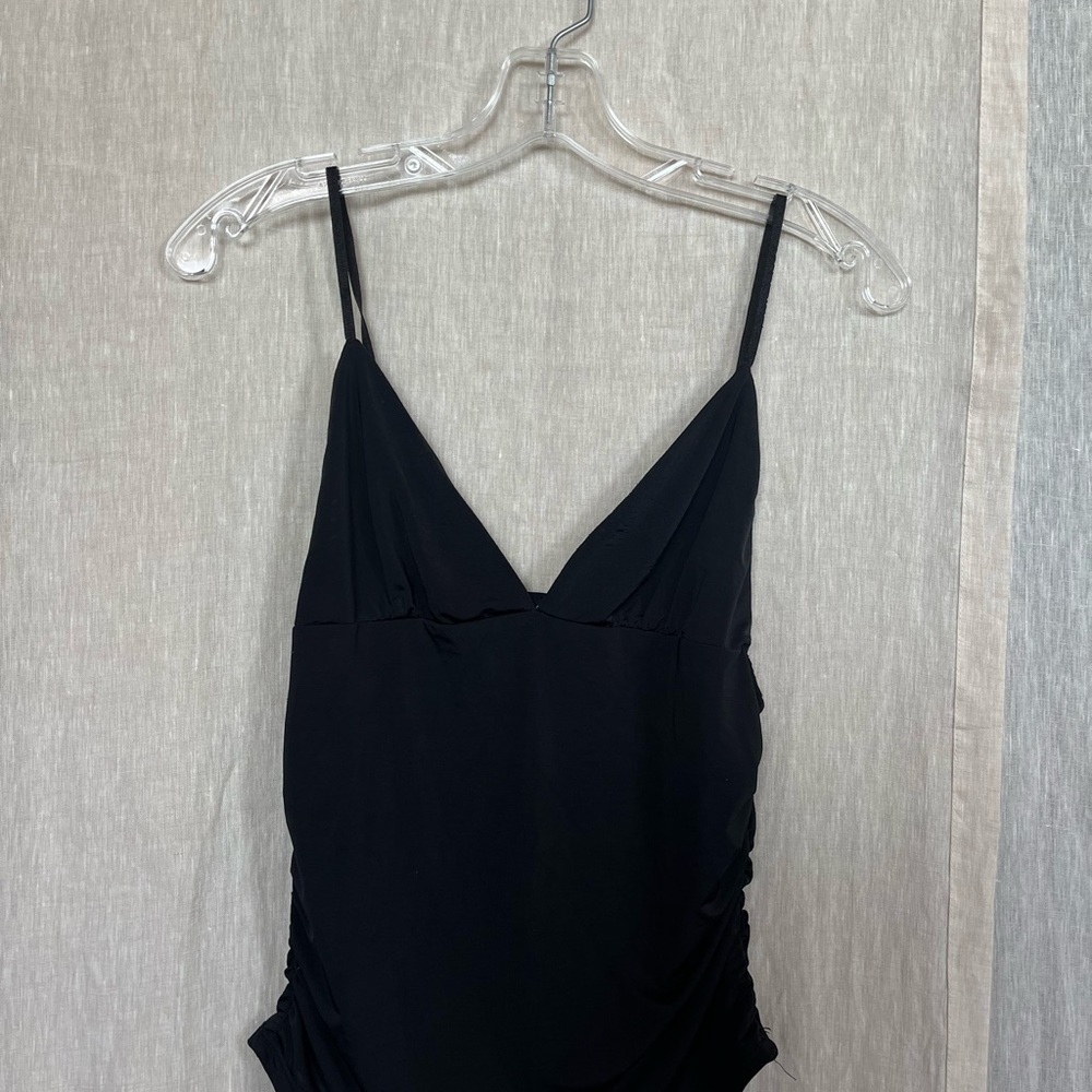 Black V-Neck Tank